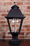 Cast Aluminum Gas Lights for Post and Wall Mount
