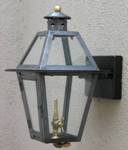 "Regency Series" Antique Pewter Finish Gaslights: Available in Wall, Post and Ceiling Mounts